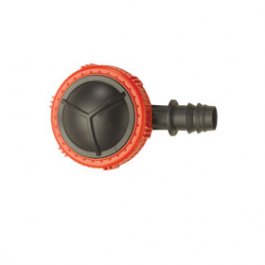 Lateral flush valve